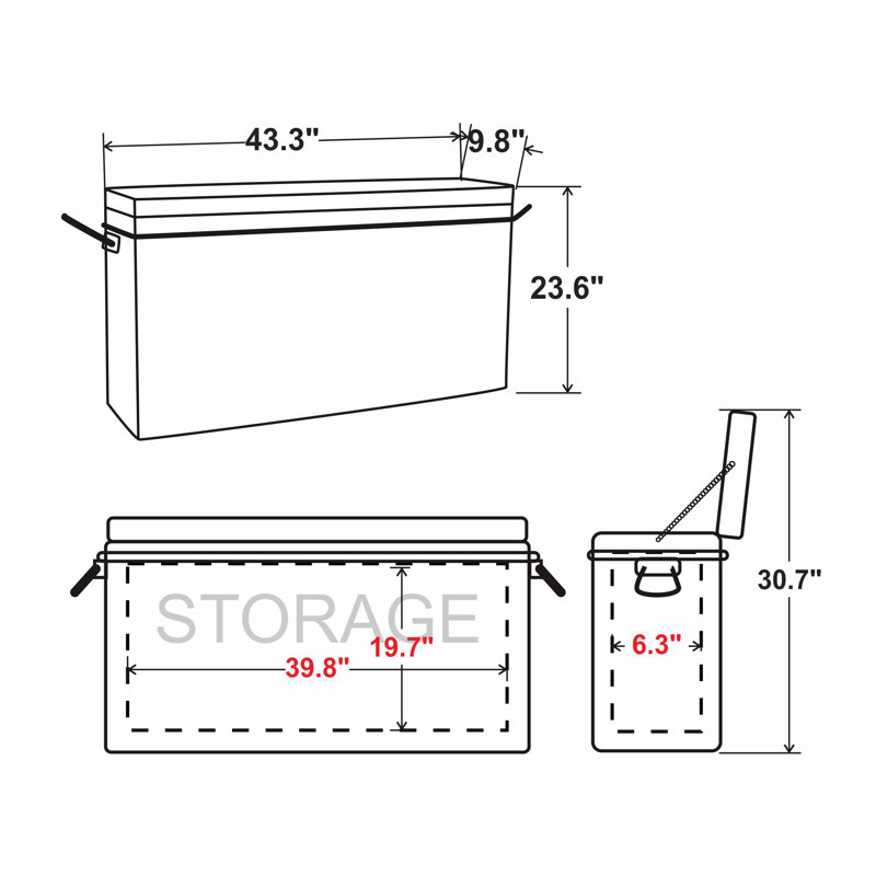 Sand & Stable Kent 2 Piece Wicker Trunk Set & Reviews Wayfair